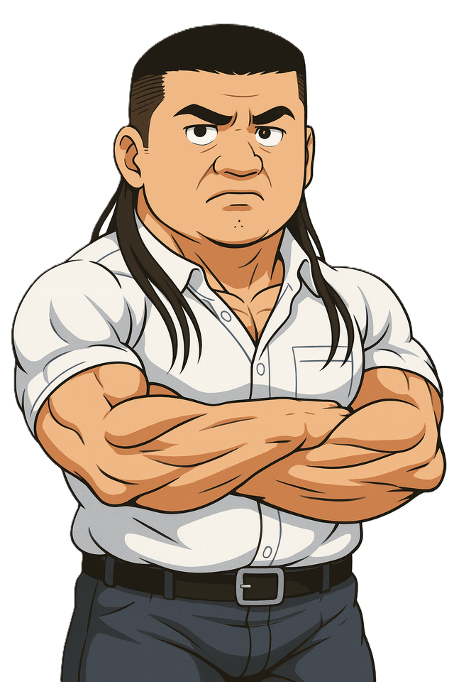マチョ田キャラクター